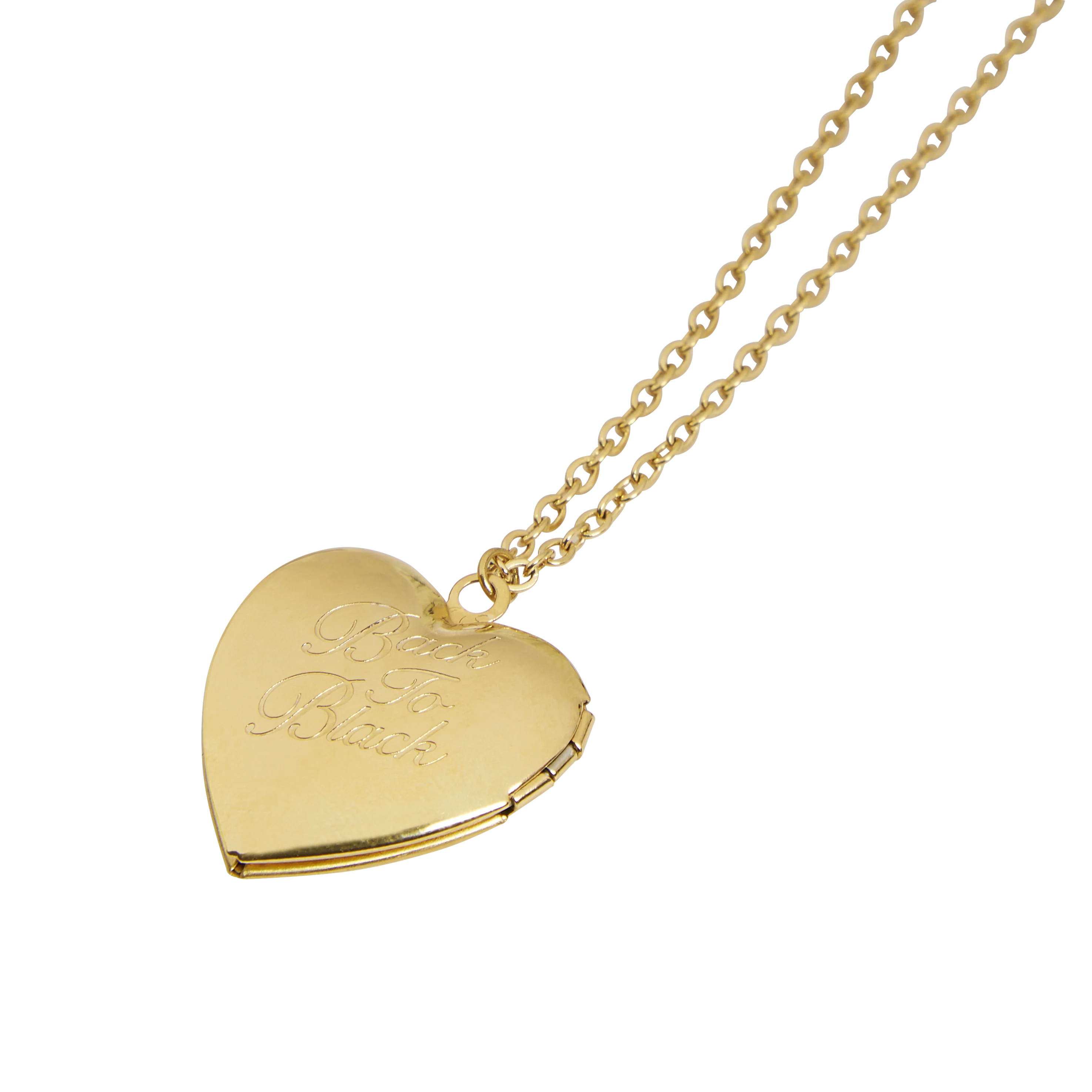 Back To Black Pendant Necklace. - Image 3